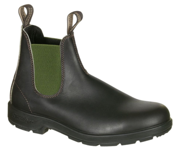 Blundstone Original 500 Stivaletti Unisex In Pelle Glitterata Nero/bronzo, Taglia 46 - 3